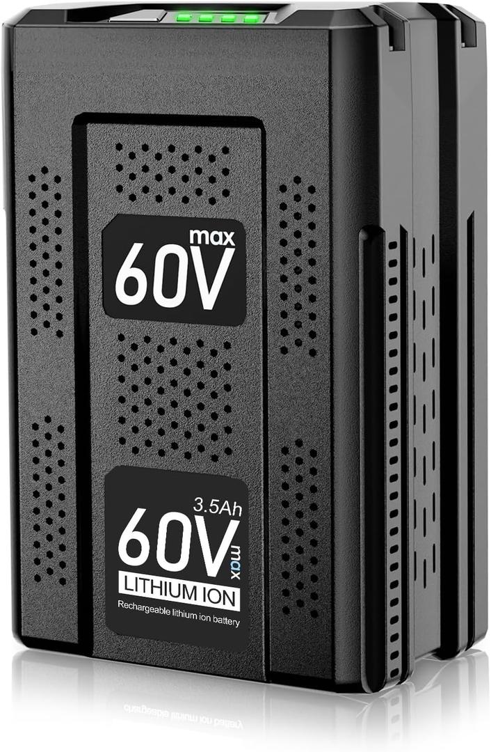 60V 3.5Ah Replacement Battery for Greenworks 60V Battery PRO LB60A03 LB60A02 LB60A00, Compatible with Greenworks 60V Cordless Tools 20352 22232 2508302, for Greenworks Battery