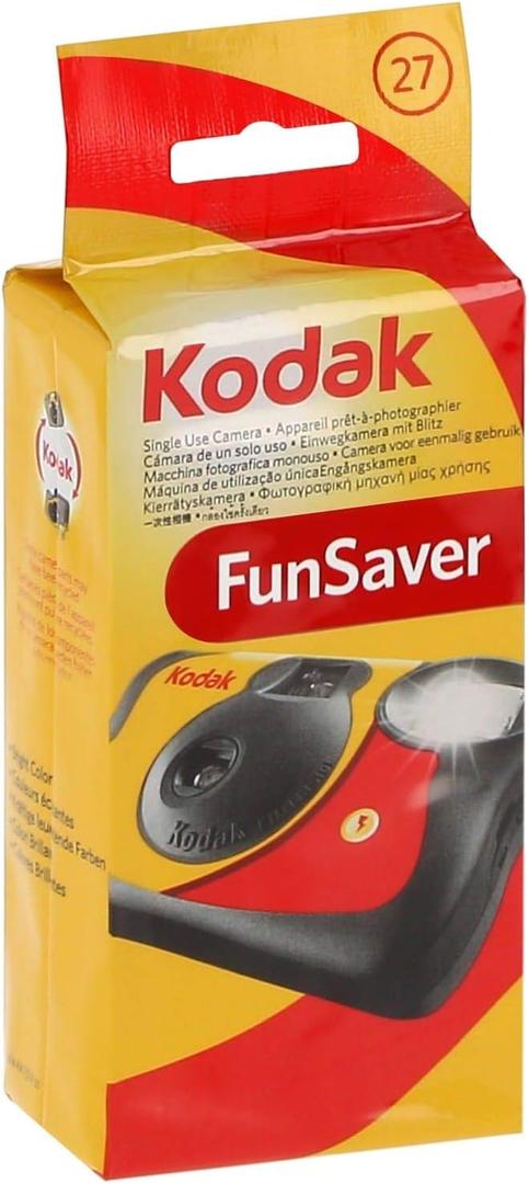 Kodak Funsaver 35mm Single Use Camera w/ Flash