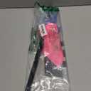 phemera 1 Set of Bicycle Safety Flags/Adjustable Height with Springs, Resilient Heavy-Duty Fiberglass Poles, Polyester Full-Color Pink, Blue, and Pirate Flags