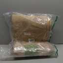 EARTHALL Woven Area Rugs 5x7 Ft Washable Living Room Rugs Non Slip Rubber Backed Dining Room Rug Braided Bedroom Rugs Indoor Floor Carpet for Living Room, Bedroom, Dining Room,Orange/Tan/Brown