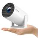 Magcubic 2026 Upgraded HY300PRO Mini Projector with WiFi and Bluetooth, Portable Projector 4K Support, Auto Keystone, 180 Degree Rotation, Smart Proyector for Home Outdoor