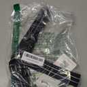 EXCELLENT ELITE SPANKER No Pull Dog Harness Step-in Adjustable Reflective Vest Soft Padded Easy Pet Chest Strap with Leash Clips for Small Medium Large Dogs Walking Training(Black-M)