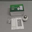 TREEWELL Remote Control Light Bulb Socket, Decorator Rocker Wall Switch, 200FT Range Wireless Light Switch for Pull Chain Light Fixture, E26 E27 Lamp Socket, No Wiring Needed, FCC Listed