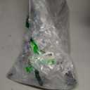 ZEDODIER 2 Pack Jean Hangers Jeans Organizer for Closet, Rotatable Sturdy 16 Hooks Jean Holder, Metal Space Saving Closet Organizers and Storage, Silver