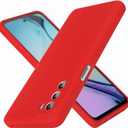 Moto G Stylus 5G 2022 Case [NOT for 4G Version], Soft Liquid Silicone Protective and Anti-Scratch Microfiber Lining Shockproof Compatible with Motorola G Stylus 2022 5G Cover (Red)
