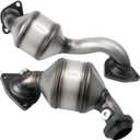 Catalytic Converter Compatible with Ford Taurus/Flex 2010-2015 3.5T SHO (only TurboCharged), Ford Explorer 2013-2016, Lincoln Mks/Mkt 2010-2014 3.5T (L&R) (EPA Compliant）
