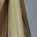 4'W X 15'L Pergola Shade Cover Retractable, Sliding Shade Awning high-Density Polyethylene Fabric, Wave Shade sail for Patio Garden Backyard Deck Trellis, Beige