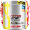 C4 Ripped Sport Pre Workout Powder Fruit Punch - NSF Certified for Sport + Zero Sugar Preworkout Energy Supplement for Men & Women - 135mg Caffeine + Weight Loss - 30 Servings (EXP 11/30/26)