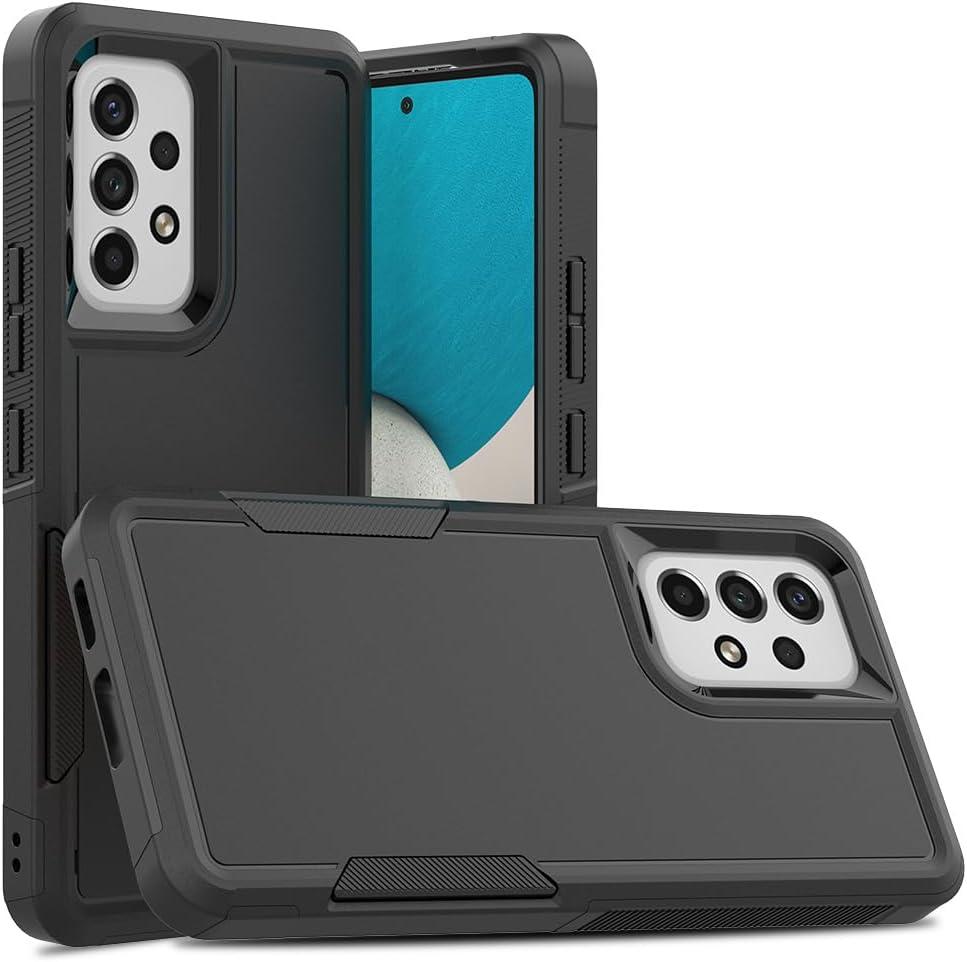 Case for Samsung Galaxy A52 5G Case, Shockproof, Strong and Durable Phone Protective Case, Black