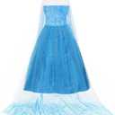 Princess Costumes for Girls Dress Up Clothes for Little Girls Toddler Costume with Accessories Crown Christmas Birthday Party