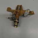 Orbit 55032 1/2" BRS Sprinkler Head, Connection, Silver and Gold