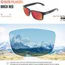 Vaep Polycarbonate Replacement Lenses for Oakley Fast Jacket OO9097 Sunglasses