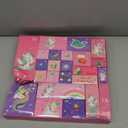 Advent Calendar 2025 Girls 24 Days Christmas Countdown Calendar Unicorn Kit Xmas Gifts for Kids Christmas Stocking Stuffers Toys for 4 5 6 7 Year Old Girl Birthday Xmas Gifts