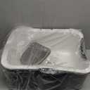 Sfozstra Cat Litter Box with Lid, Fully Enclosed Splash-Proof and Leak-Proof Urine High Edge and Odorless Cat Litter Box, Easy to Installation and Clean (Black with Pedal(S))