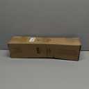 Bronze Double Curtain Rod, 36 to 72 Inch Dual Curtain Rods with Netted Texture Finials, Decorative 1 Inch Adjustable Window Treatment Rods, Red Brown Vintage Farmhouse Double Drapery Pole