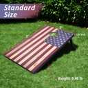 Cornhole Set, Regulation/Tailgate Size Cornhole Boards with 8 Bean Bags and Carrying Case, 4x2/3x2 Corn Hole Outdoor Game Toss Board for Adults Outside Activities