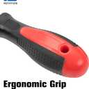 ROTATION Extra Long Precision Hook and Pick Set, 6-Piece Set, Chrome Vanadium Steel Shaft, for Remove Hoses and Gaskets, Auto and Electronics Maintenance Tools