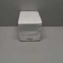 Gusto Nostro Marble Wine Chiller Bucket - 750ml Wine Bottle Cooler and Champagne Chiller for Party, Kitchen, Bar Cart Decor to Chill & Keep Bottles Cold with Unique Wine Lovers Gift Box (White)