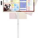 ApoloSign 32'' UHD 4K Smart Portable TV 2nd Gen, 16(8+8) GB RAM+256GB, Android 15, EDLA-Certified, Portable Touch Screen Monitor, Built-in 15000mAh Battery, Full Swivel Rotation, Voice Remote Control