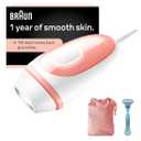 Braun IPL at Home Laser Hair Removal for Women and Men, Silk Expert Mini PL1014 with Venus Razor, Permanent Visible Hair Reduction in Hair Regrowth for Body & Face, Corded