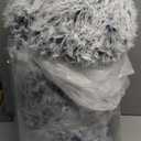 JOLLYVOGUE Dog Bed, Calming Anti-Anxiety Large Dog Bed, Fluffy Donut Cushion for Medium and Large Pets (27"/30"/36") (01 - Light Grey)