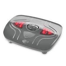 Homedics Vibration Foot Massager – Heated Portable Foot Massager Machine, Soothing Heat with Multi-Point Sensations and Toe-Touch Control