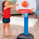 Little Tikes Easy Score Basketball Set, Blue, 3 Balls - 23.75 x 22 x 61 inches