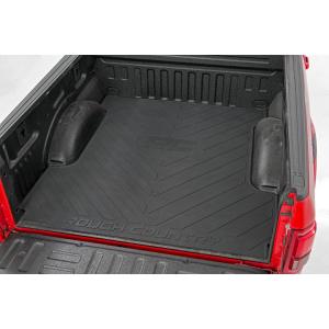 Rough Country Rubber Bed Mat for 2015-2022 Ford F-150 | 5.5 FT Bed - RCM671 , Black