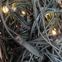 12ft x 5ft 360 LED Christmas Net Lights, 8 Modes Waterproof With Timer Low Voltage Connectable Mesh Lights for Trees, Bushes, Shurb, Garden, Outdoor Decoration (Pack of 1, Green Wire, Warm White)