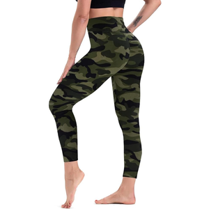 High Waisted Leggings for Women - No See Through Tummy Control Cycling Workout Yoga Pants with Pockets Reg & Plus L/XL