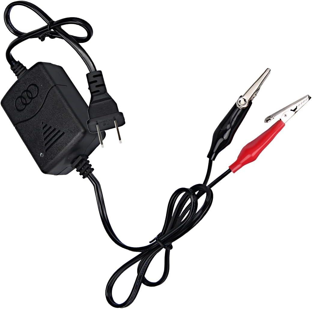 12V 1300mA Sealed Lead Acid (SLA) Smart Battery Charger Maintainer, Automatic Car Charger Maintainer for RV, ATV, Boat, Motorcycle Battery Trickle Charger with Short Circuit Protection