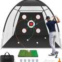 10x7FT Golf Net, Golf Practice Net for Backyard Driving & Chipping