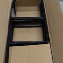 25 Pack H Frame Yard Stakes Metal, 16.5x7 Inch H Stakes for Signs, Holder, Lawn Wire for Ground, Corrugated Plastic, Blank Posts, Estate Garage Sale