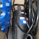 Acquaer 1/4 HP Automatic Swimming Pool Cover Pump, 2250 GPH Submersible Sump Pump with 3/4 Check Valve Adapter & 25ft Power Cord, Water Removal for Pool, Hot Tubs, Rooftops, Water Beds and more