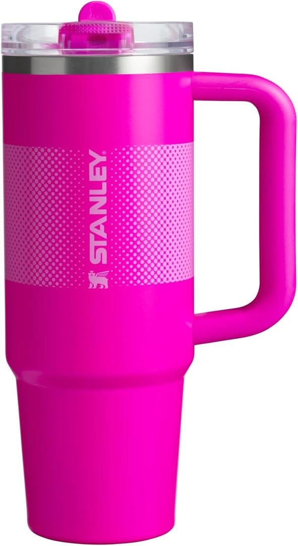 STANLEY Quencher ProTour Flip Straw Tumbler with Leakproof Lid | Built-In Straw & Handle | Cupholder Compatible for Travel | Insulated Stainless Steel Cup | BPA-Free