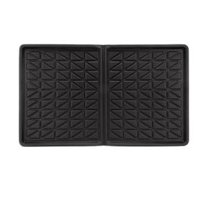 All Weather Mat for Wonderfold W4 - Compatible with Wonderfold Stroller Wagons, Made from TPE to Protect Wagon from Sand, Dirt, and Water Heavy Duty Sturdy Durable, Black33.5"x20.5"x0.75"