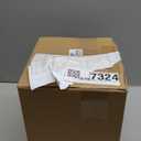 InnJoey Bathroom Accessories Set - 10PC Bathroom Set, White Bathroom Set, Bathroom Accessories Set, Toilet Brush, Bathroom Trash Can & Soap Dispenser