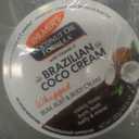 Palmer's Coconut Oil Formula Brazilian Coco Cream with Vitamin E, 8.8 Fl Oz, Whipped Bum, Bust & Body Cream, Helps with Skin Tightening & Firming