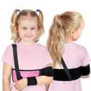 Kids Arm Sling Pediatric Shoulder Immobilizer Collarbone Brace Elbow Support Arm Bands Elbow Wrist Sling for Toddler Boy Girl Broken, Fractured Injury(Unicorn Style)