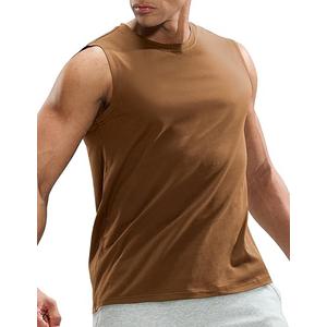 MIER Men's Tank Tops Cotton Sleeveless Muscle Shirts for Workout Running Athletic Gym Lounge Casual, Breathable 3XL