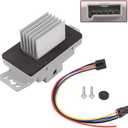 22754990 15-81727 15-81773 Blower Motor Resistor Fit for Chevy Impala 2005 2006 2007 2008 2009 2010 2011 2012 2013, Grand Prix 2004-2008,Monte Carlo 2004-2007,Allure 2005-2009,1581727 1581773