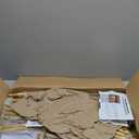 LANGXUN Large Size Metal Balloon Arch Kit, Wedding Heart Arch Stand, Love Balloon Column Arch Frame for Wedding, Bridal, Valentine's Day, Engagement and Birthday Party Supplies (Gold)