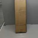 Fire Pit Wind Guard - 30" x 14" x 7" Rectangular for Outdoor Gas Fire Pit Table, Thick & Durable Tempered Glass w/Hard Aluminum Corner Brackets, Easy Assembly