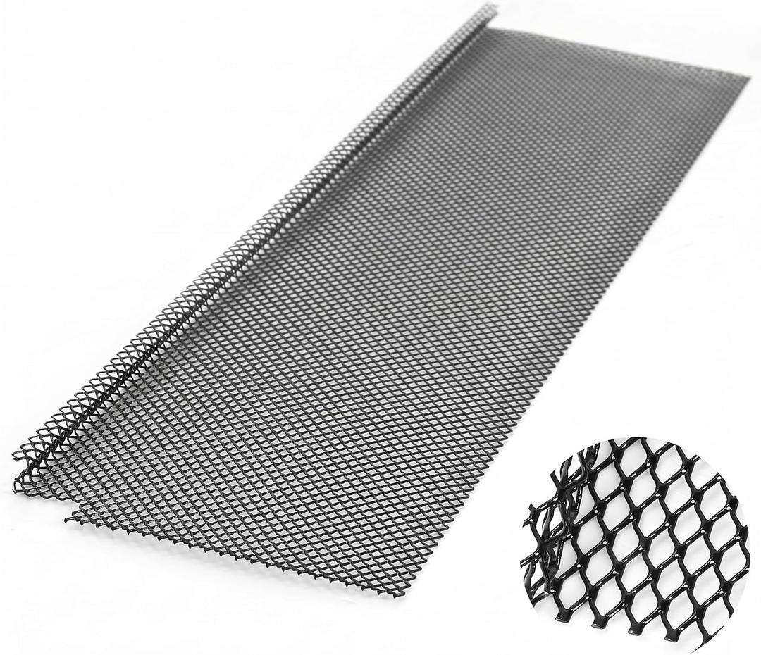 Blulu 1 Pcs Lock in Gutter Guard 6 Inch x 75 ft Stainless Steel Micro Mesh Leaf Gutter Screens Protection Covers Fit 4", 5" and 6" K Style