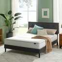 ZINUS 8 Inch Foam and Spring Hybrid Mattress, Full, Fiberglass free, Medium Firmness, Durable Support, Certified Safe Foams & Fabric, Mattress in A Box (White)