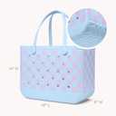 BOGG BAG Original Large Tote – 19” x 14” x 9” – Essential Bags for Beach, Pool, Boat, Sports, Tailgating, Cruise