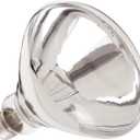 Satco S4885 120V 250 Watt R40 Medium Base Shatterproof Heat Lamp, Clear