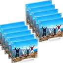 10 Pack Acrylic Picture Frame 4x6,Clear Magnetic Photo Frame, Double Sided Acrylic Block Frames for Tabletop Display Horizontal and Vertical,Family,Wedding,Documents Certificate Frame set