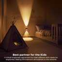 L LOHAS LED Night Light Projector, Night Lights Plug into Wall, Dusk to Dawn Sensor, 180Rotating Nightlight for Kids, 0-150LM Dimmable Soft White Ambient Lighting for Bathroom, Decor, Gifts, 2 Pack