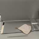 FYY Warming Mat for Food with Heat Resistant Pad, Prevent Countertop Cracks, Keep Meal Warm, Rapid and Full Surface Heating, 6 Temp Settings, 6H Timer, Upgraded Rollable Portable Food Warmer Mat Grey (Gray)